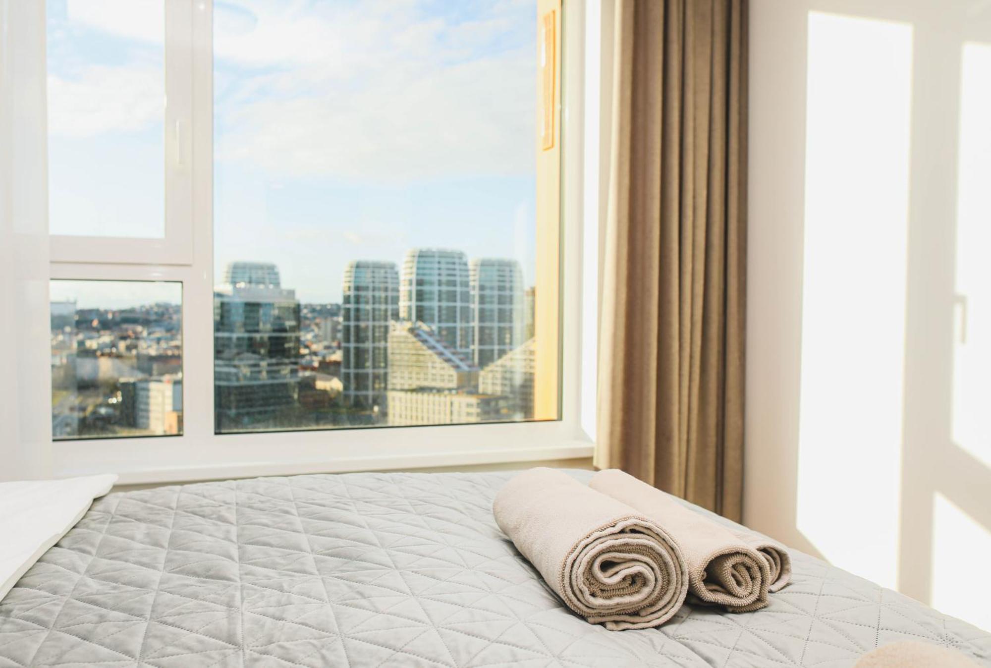 Sag 20Th Floor Klingerka Residence Castle View Free Parking Free Wifi Братислава Екстериор снимка